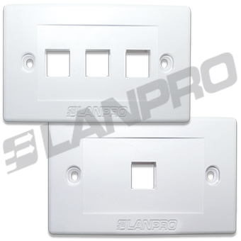 FACE PLATE 1 Puerto BLANCO (LP-3317V1WH)