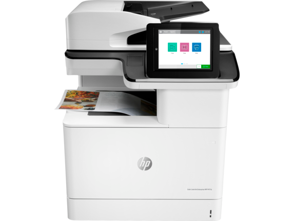 Impresora Multifuncional HP Laserjet Enterprise M578dn, 40 ppm, Impresión y escaneo a doble cara, Formato A4-A6, USB 2.0, Ethernet.