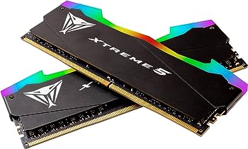 MEMORIA DDR5 32GB(2x16) 7800Mhz PATRIOT RGB, KIT DUAL, VIPER XTREME 5 UDIMM  PVXR532G78C38K