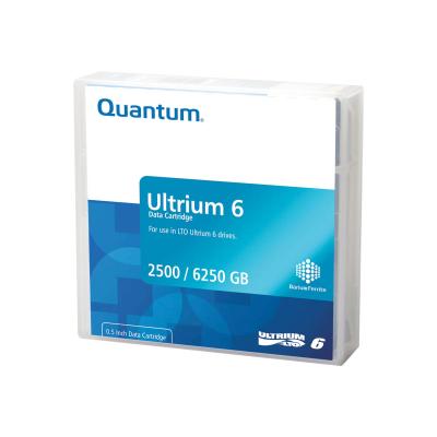 DATA TAPE QUANTUM ULTRIUM 6  2.5TB/6.25TB (MR-L6MQN-BC) ETIQUETADO