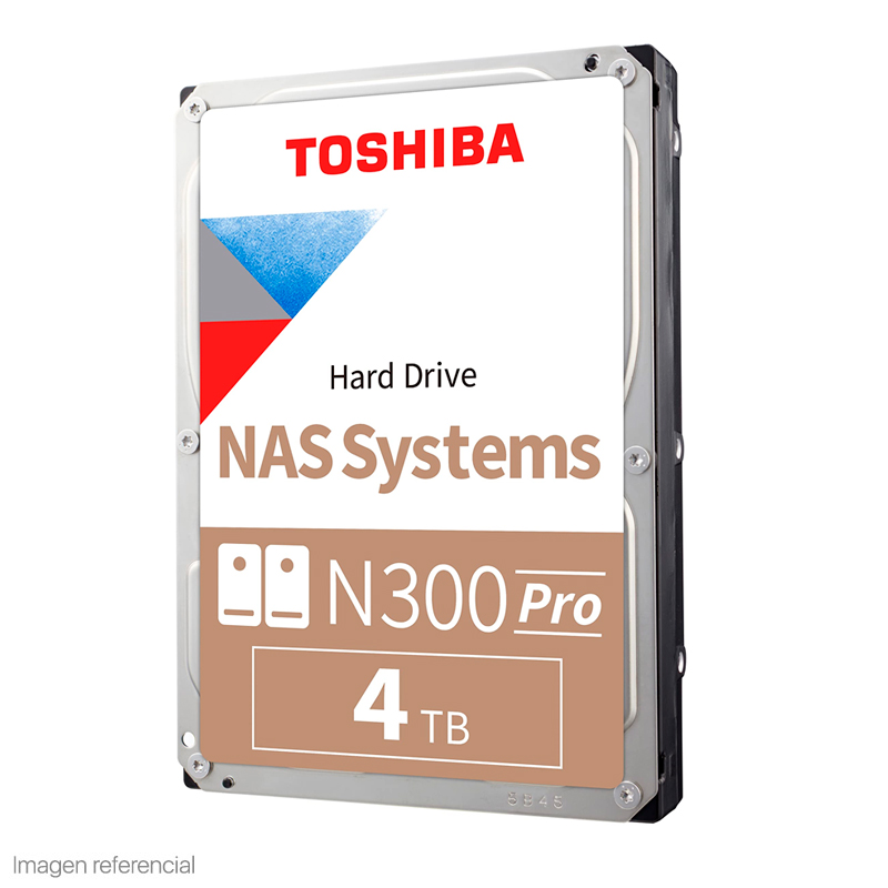 Disco Duro de 4TB N300 NAS interno S.ata Toshiba
