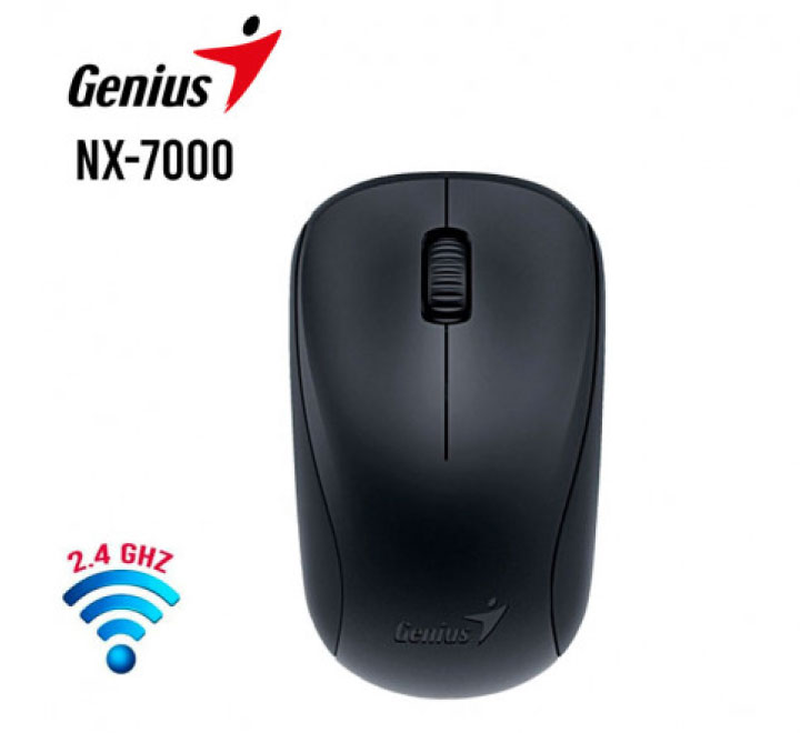MOUSE Wireless GENIUS NX-7000 BlueEye Black