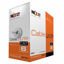 CABLE RED 305mts CAT-6 NEXXT 23AWG/LSZH GRIS