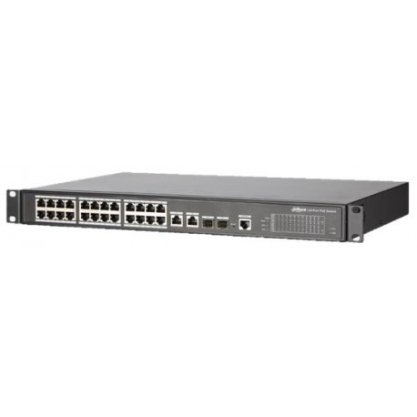 24-Port Fast Ethernet PoE Switch PFS4226-24ET-240
