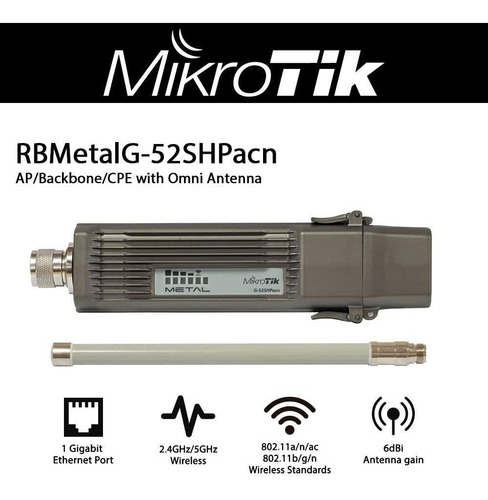 MikroTik Metal 52 ac RBMetalG-52SHPacn