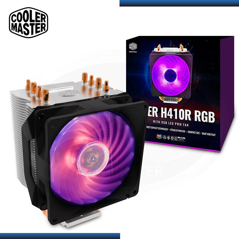 COOLER CPU AIR COOLER MASTER H410R RGB