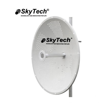 Antena Profesional tipo Dish 34dBi, Storm 3, 4900~7125 GHz, Dual Polaridad, MiMo 2x2. Vertical & Horizontal or X-Pol (+45° & -45°).