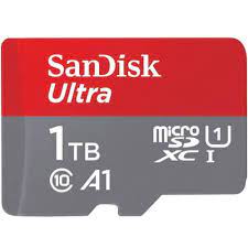 Micro SDXC con adaptador Sandisk Ultra Clase 10 U1 1TB 90MB/s