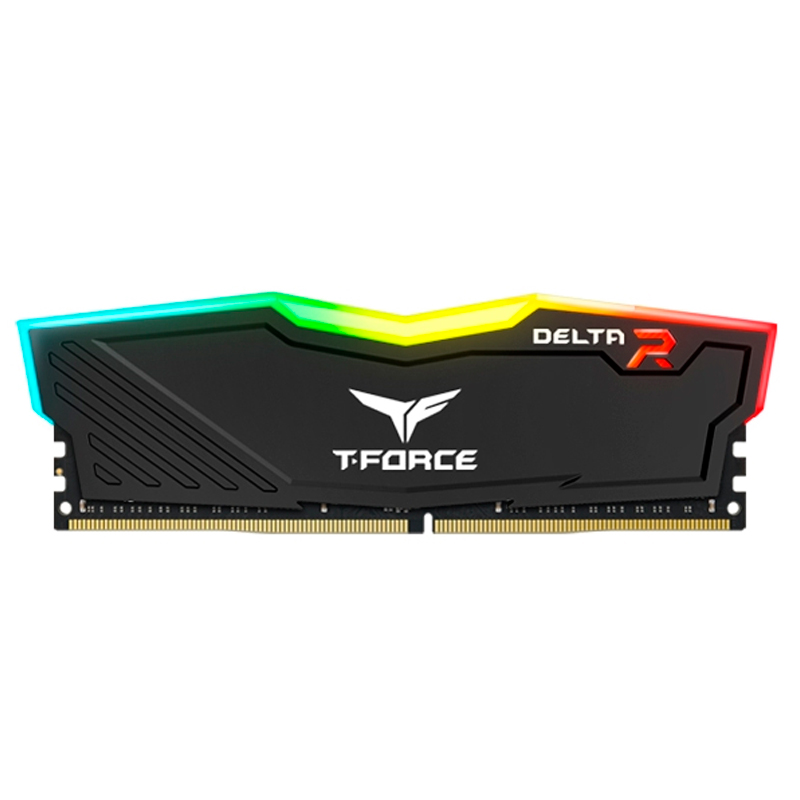 memoria teamgroup t-force delta rgb, 32gb ddr4-3200mhz, cl-16, 1.35v, negro.[@@@]