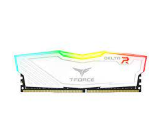DDR4 T-FORCE DELTA R 8GB 3000MHZ WHITE TF4D48G3000HC16C01