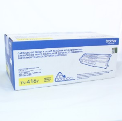 TONER BROTHER TN416Y YELLOW (MFCL8900CDW) 6,500 PAG.