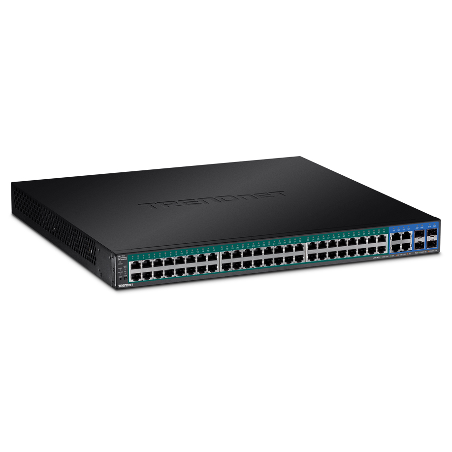 TRENDNET TPE-5240WS. Switch Web Smart PoE+ 52 puertos - 30/12
