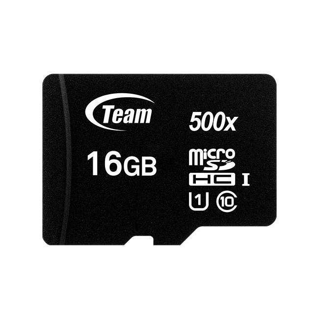 MEMORIA MICROSDHC 16GB CL.10 U1 + ADAP. TEAM GROUP