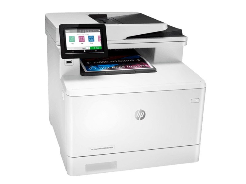 Impresora Multifuncional Color HP LaserJet Pro M479fdw, imprime/escanea/copia/fax, USB/LAN/Wi-Fi