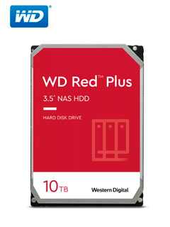 Western Digital WD Red Plus NAS Hard Drive - Hard drive - Internal hard drive