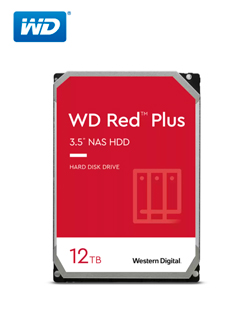 HD WD 12TB RED PLUS SATA 7200