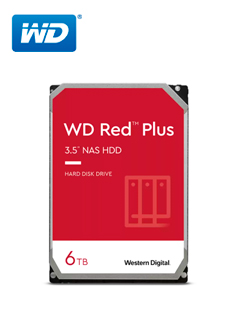 HD WD 6TB RED PLUS SATA 5400