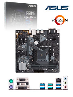 Tarjeta Madre micro ATX AMD B450 (Ryzen AM4)