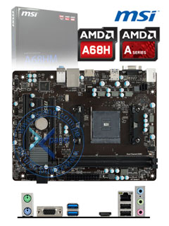 MB MSI AMD A68HM-E33 V2 SVL D3