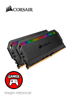 Memoria Corsair Dominator Platinum RGB, 32GB KIT (2 X 16GB), DDR4, 3200 MHz, CL-16, 1.35V