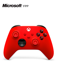  	MSFT XBOX GAMEPAD PULSE RED