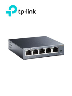TP-Link TL-SG105 5-Port Metal Gigabit Switch - Conmutador - sin gestionar