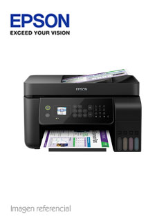 Impresora Multifuncional Epson L5190, imprime, escanea, copia, Fax, USB, LAN, WiFi.
