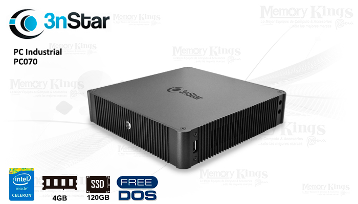 PC CE 3nStar PC070 4GB/SSD120/Linux Industrial POS