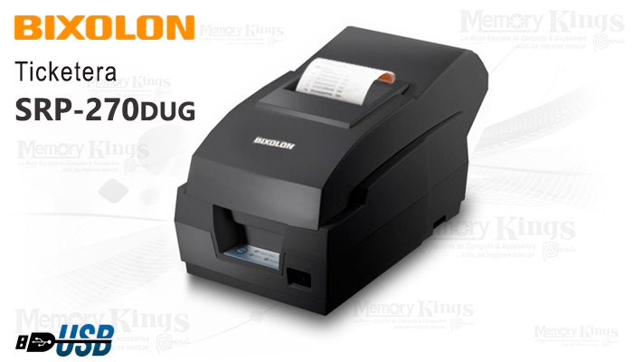 Impresora Ticketera Matriz USB BIXIOLON SRP-270DUG