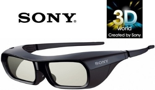 Lente 3D Sony TDG-BR250 Gafas 3D activas Recargables Con USB