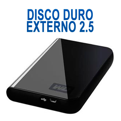 DISCO DURO EXTERNO 2.5"