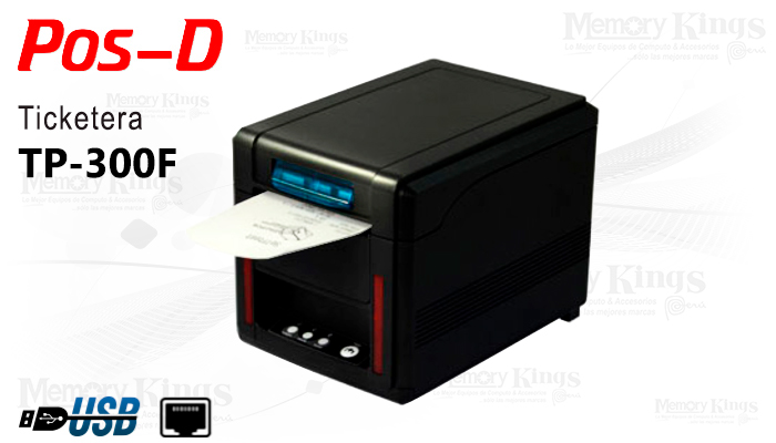 Impresora Ticket Terminca POS-D TP-300F RED/USB/SER