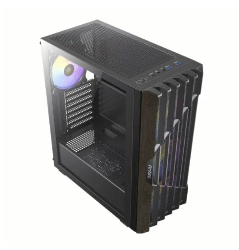 CASE-PC ANTEC AX63 WOOD ARGB MT 4AR GL 0-761345-10172-1