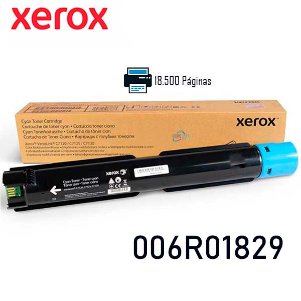 Toner xerox 006R01829 cyan PARA C7125/C7120/C7130