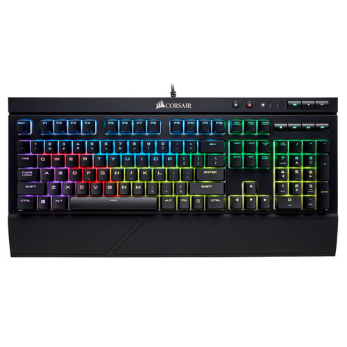 TECLADO CORSAIR K68 ( CH-9102010-SP ) GAMING | MECANICO | SWITCH ROJO | LED-RGB