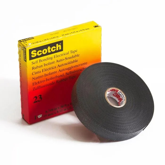 CINTA VULCANIZANTE SCOTCH 23 DE 3/4 (19MM) X9.15MX0.76MM CON LINER - [HT002007413] - 3M