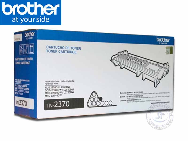 TONER BROTHER TN-2370 P/ ML2320DN/ 2360DW