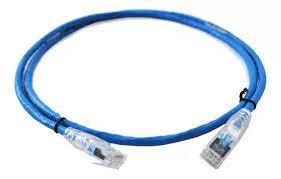 PATCH CORD S/FTP CAT6A LSZH 1MT AZUL SATRA