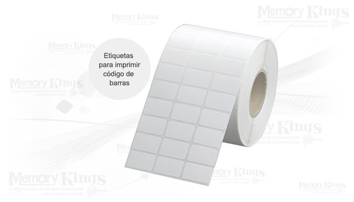 ETIQUETAS DE PAPEL Rollo x 6000 1.3x.0.75 pulgadas