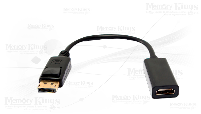 ADAPTADOR DisplayPort a HDMI DELCOM FHD 4K/2K