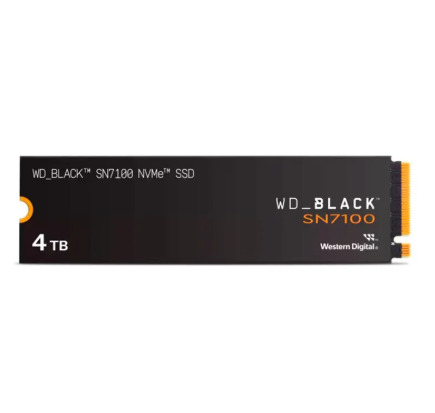 DISCO SOLIDO WESTERN DIGITAL BLACK SN7100 4TB M.2 2280 NVME INTERNO PN: WDS400T4X0E