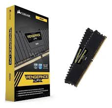 Memoria Ram Corsair Ddr4 32gb (16gbx2) Vengeance Lpx (cmk32gx4m2e3200c16) 3200 Mhz, Negro
