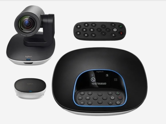 Logitech Camara B2B Conferencia De Paquetes Grupales Cam Black (960-001060)