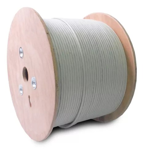 Rollo Cable solido SF/UTP Satra CM Gris 305 metros 23 AWG ( 0212072101 )