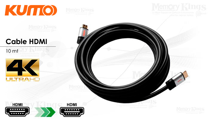 CABLE HDMI a HDMI 20mts KUMO UHD 4K/2K