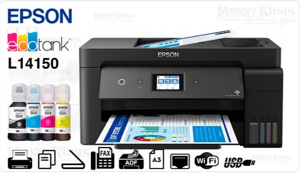 IMPRESORA MULTIFUNCIONAL EPSON ECOTANK L14150 WIFI