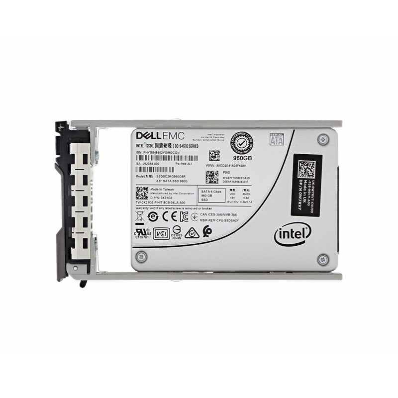 DELL POWEREDGE SSD 960GB SATA 6GB 2.5″ READ INTENSIVE