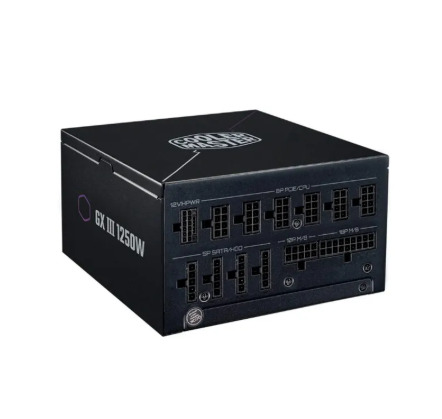 FUENTE 1250W 80plus GOLD COOLER MASTER GX III FM