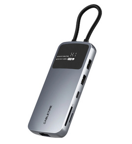 DOCKING STATION CABLETIME CB84G 10in1 USB C