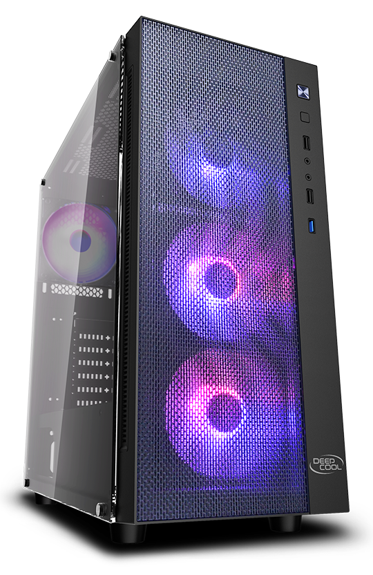 Case Deepcool Matrexx 55 Mesh ADD-RGB 4F, V/Templado